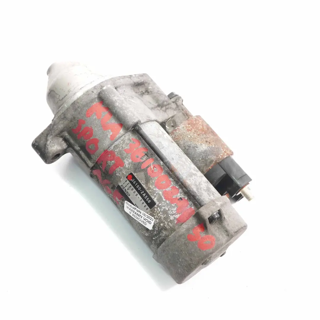Kia Sportage 3 1.7 Diesel Engine Starter Motor Denso - SKU 36100-2A550 - Part number 36100-2A550