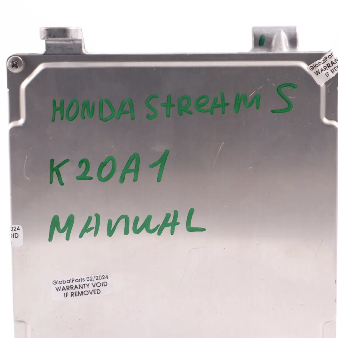 K20A1 156HP Engine ECU Control Unit Manual to Honda Stream S 2.0i with Part number 37820-PSA-N61 Honda Stream S 2.0i K20A1 156HP Engine ECU Control Unit Manual - SKU 37820-PSA-N61 - Part number 37820-PSA-N61