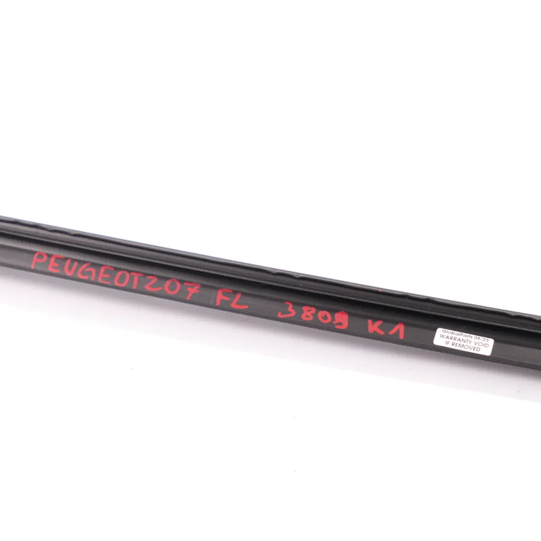 Peugeot 207 Window Seal Door Front Left N/S Sealing Gasket Strip - SKU 3809K1 - Part number 3809K1