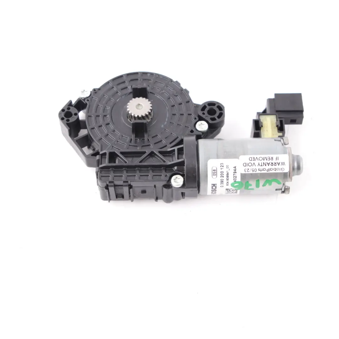  Moteur toit ouvrant Mercedes W176 Unité rouleau d'entraînement toit ouvrant - SKU 390200123 - Numéro de pièce 0390200123