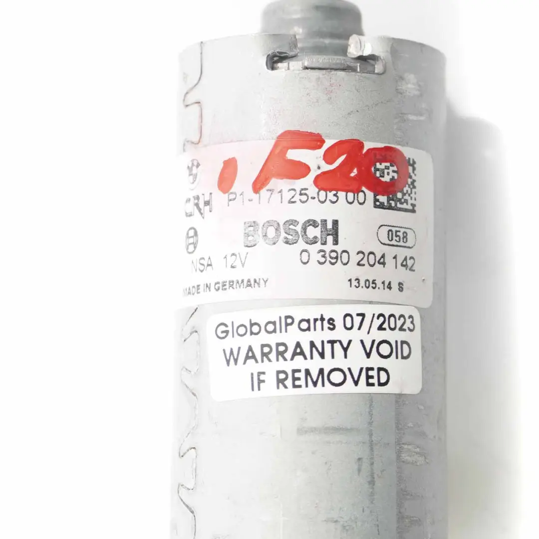 Moteur siège avant droit Réglage hauteur Entraînement 0 pour BMW F20 F30 à propos du numéro de pièce 0390204142 BMW F20 F30 Moteur siège avant droit Réglage hauteur Entraînement 0 - SKU 390204142 - Numéro de pièce 0390204142