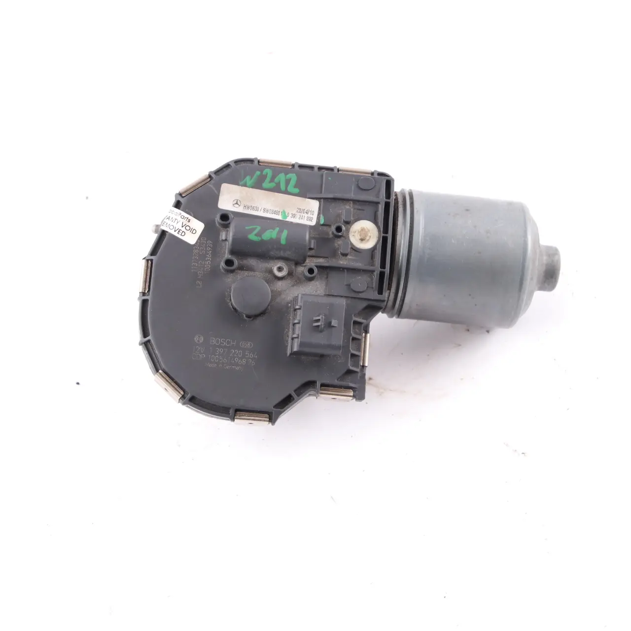Mercedes W212 Motor Limpiaparabrisas Delantero Bosch 0390241892