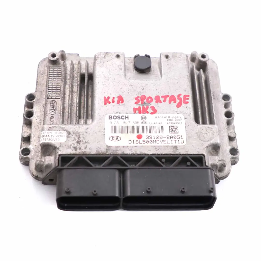 Control Module ECU Manual to KIA CEED I 1.6 CRDI Diesel Engine with Part number 39120-2A051 KIA CEED I 1.6 CRDI Diesel Engine Control Module ECU Manual - SKU 39120-2A051 - Part number 39120-2A051