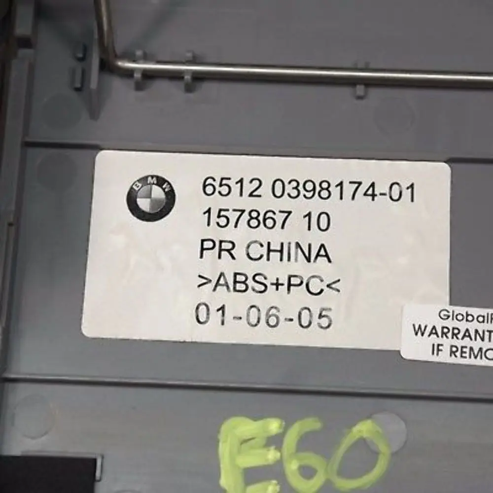 BMW 3 5 X3 Series E60 E83 E90 Portable DVD System Docking Station Grey 0 - SKU 398174 - Part number 398174