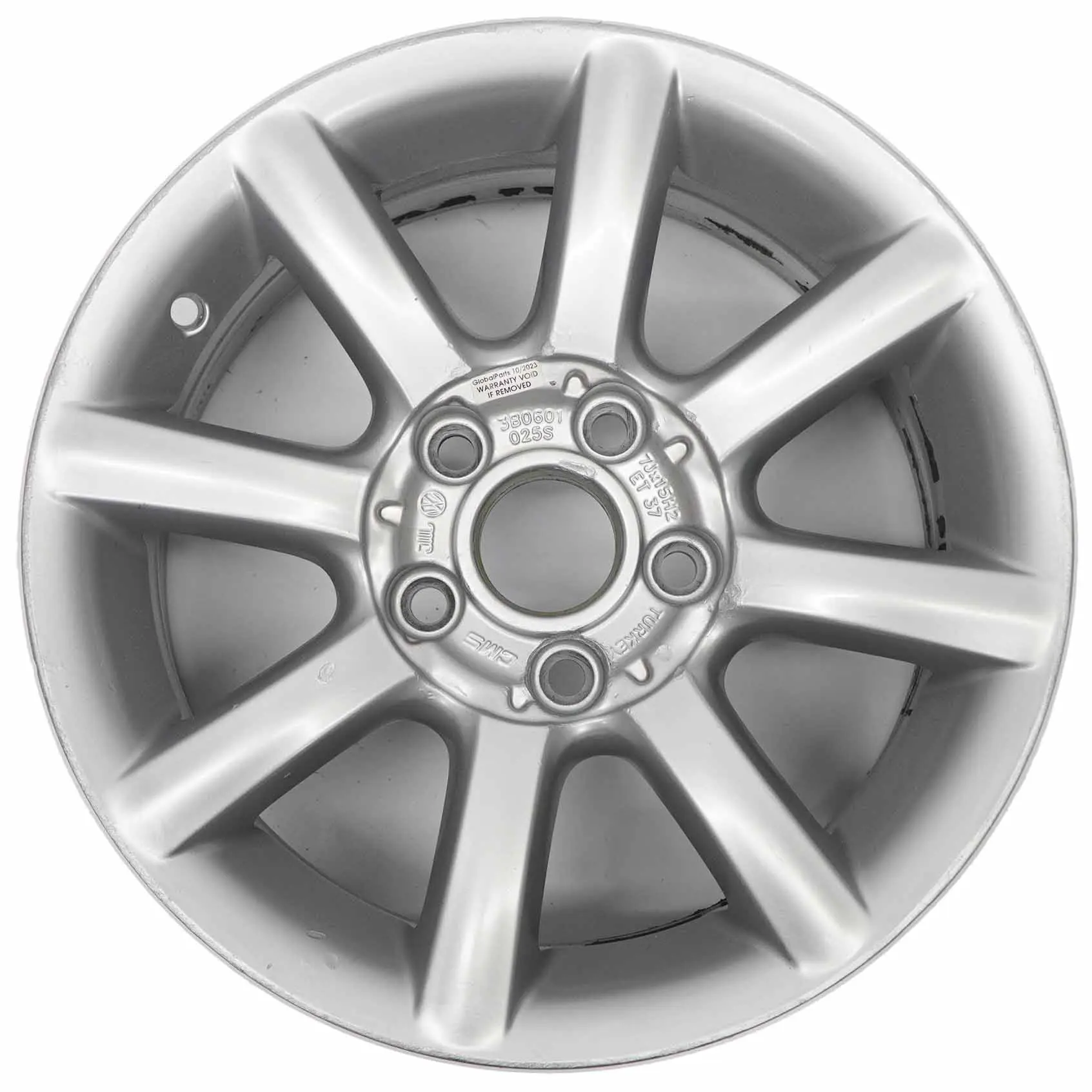 VW Volkswagen Passat B5 Argento Cerchio in lega 15" ET:37 7J 3B0601025S