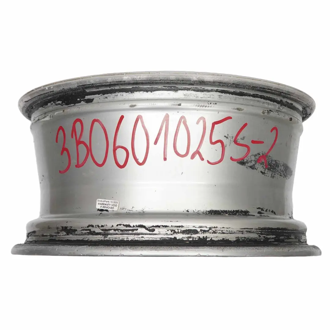 VW Volkswagen Passat B5 Silberne Leichtmetall felge 15" ET:37 7J - SKU 3B0601025S-2 - Teilenummer 3B0601025S