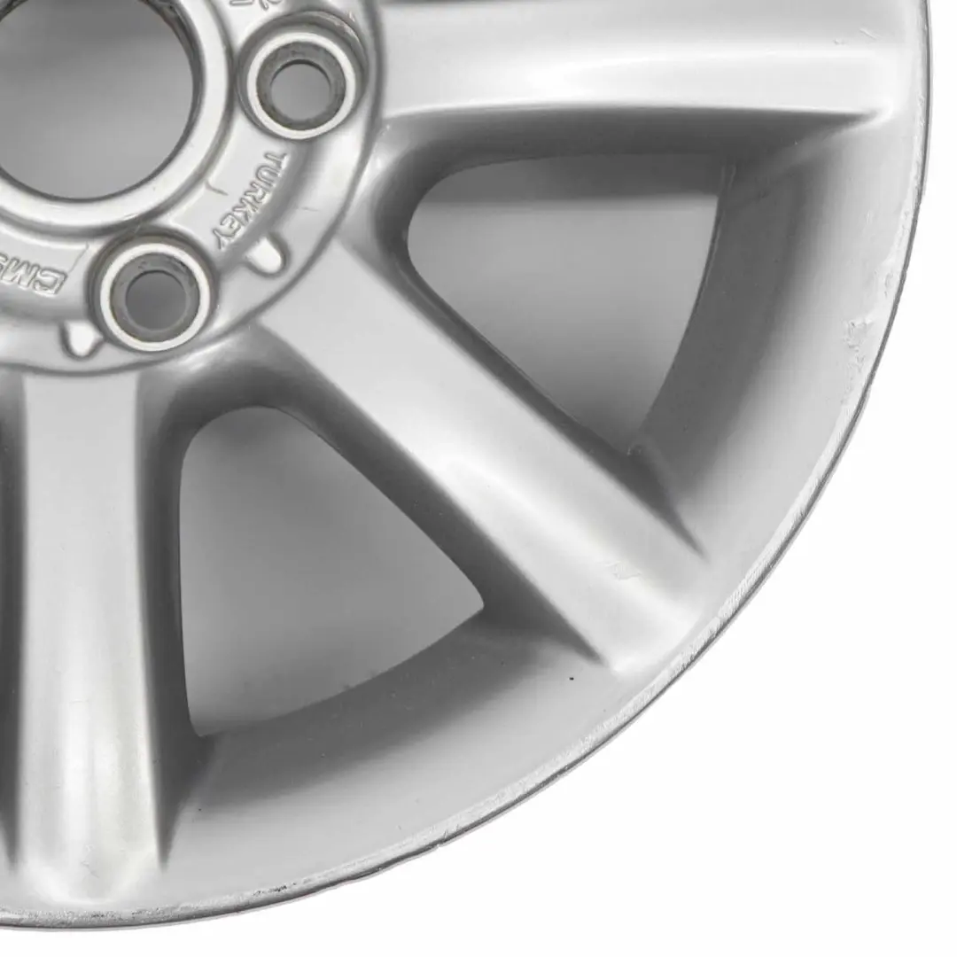 VW Volkswagen Passat B5 Silberne Leichtmetall felge 15" ET:37 7J - SKU 3B0601025S-2 - Teilenummer 3B0601025S