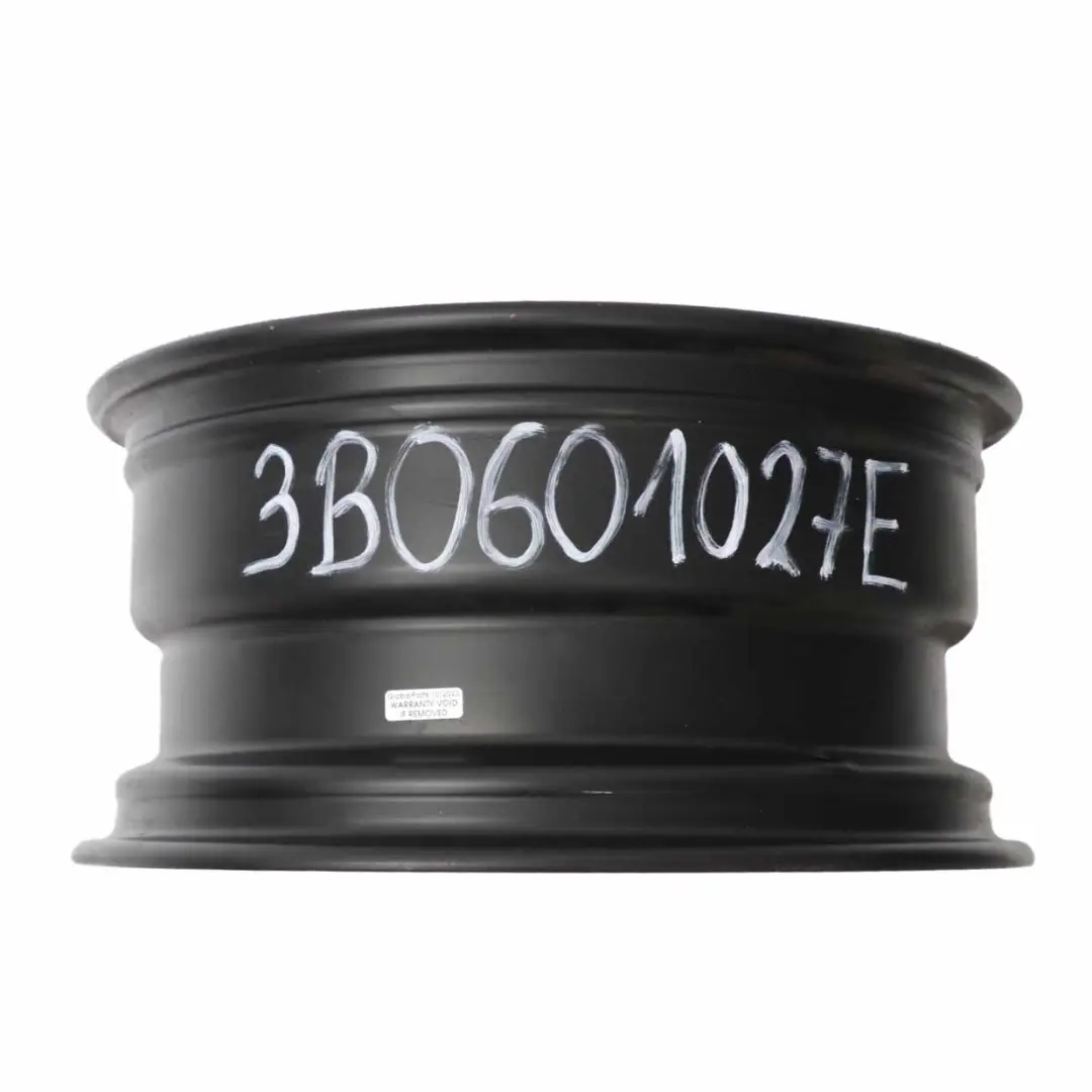 VW Volkswagen Passat B5 Negro Llanta de acero 15" 7J ET:37 5x112 - SKU 3B0601027E - Número de pieza 3B0601027E