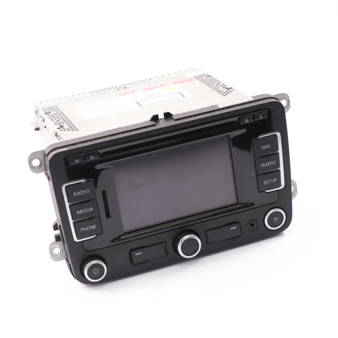 Radio Head Unit RNS 310 Media Player Einheit für VW Volkswagen Golf 6 Polo mit Teilenummer 3C0035270 VW Volkswagen Golf 6 Polo Radio Head Unit RNS 310 Media Player Einheit - SKU 3C0035270 - Teilenummer 3C0035270