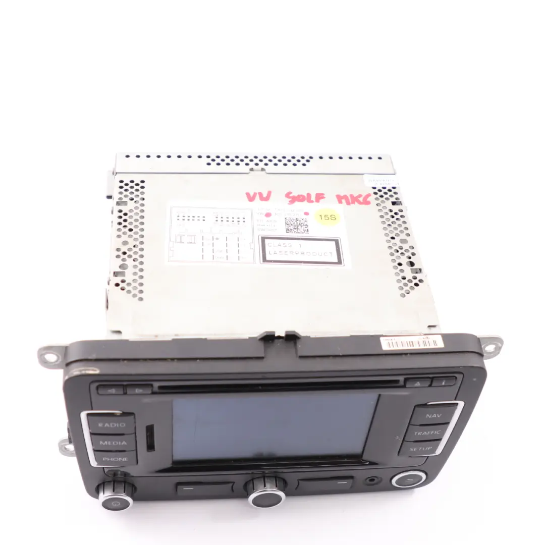 Radio Head Unit RNS 310 Media Player Unit to VW Volkswagen Golf 6 Polo with Part number 3C0035270 VW Volkswagen Golf 6 Polo Radio Head Unit RNS 310 Media Player Unit - SKU 3C0035270 - Part number 3C0035270