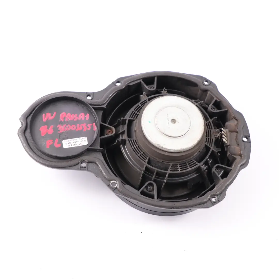 Speaker Audio Stereo Front Door Left N/S to VW Volkswagen Passat B6 with Part number 3C0035454 VW Volkswagen Passat B6 Speaker Audio Stereo Front Door Left N/S - SKU 3C0035454 - Part number 3C0035454
