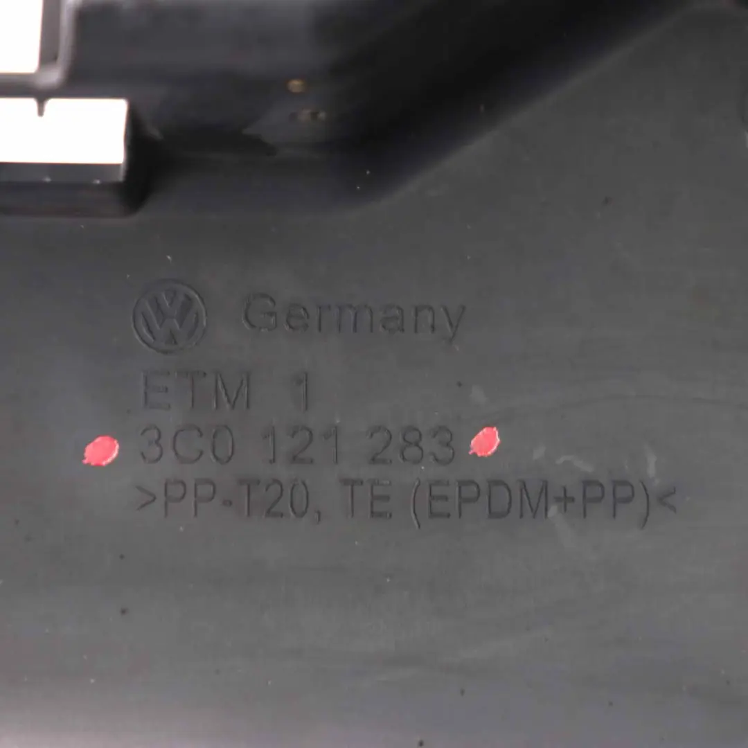 VW Passat B6 Guide Du Canal Refroidissement D'air Gauche Du Radiateur - SKU 3C0121283 - Numéro de pièce 3C0121283
