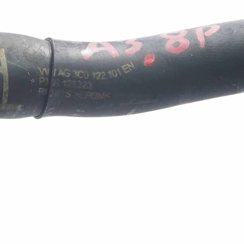 Audi A3 8P 2.0 TDI Water Hose Radiator Coolant Pipe Line - SKU 3C0122101EN - Part number 3C0122101EN