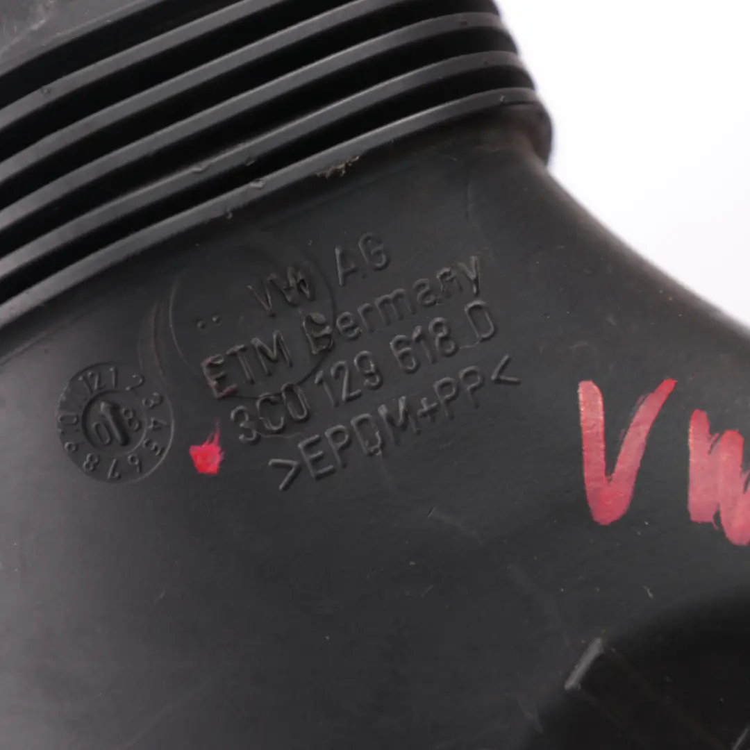Lufteinlass rohr Schlauch für Audi A3 8P VW Golf 5 2.0 TDI Diesel mit Teilenummer 3C0129618D Audi A3 8P VW Golf 5 2.0 TDI Diesel Lufteinlass rohr Schlauch - SKU 3C0129618D - Teilenummer 3C0129618D