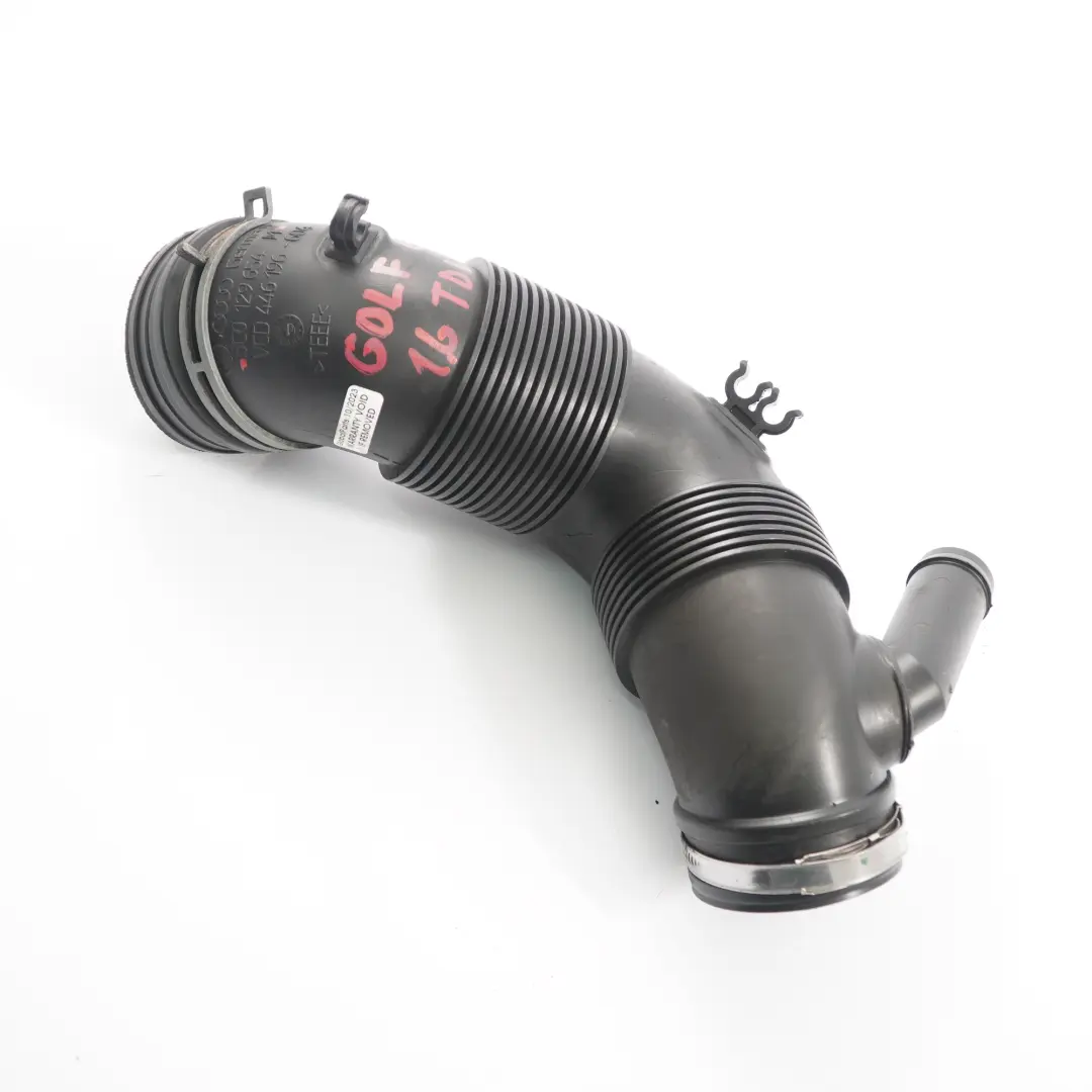 Air Intake Hose VW Golf Mk6 1.6 TDI Turbo Intercooler Air Pipe Line - SKU 3C0129654 - Part number 3C0129654