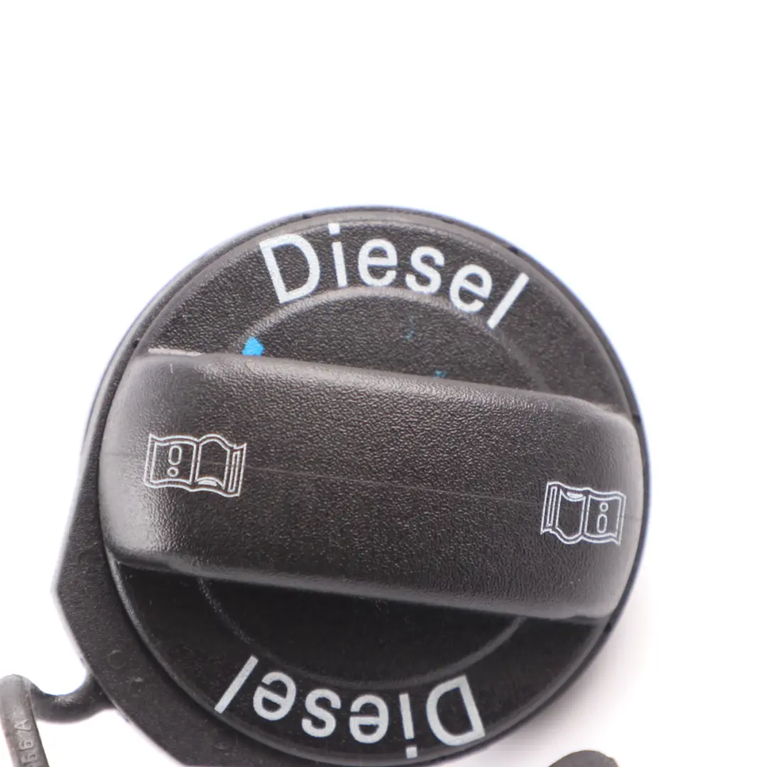 Fuel Filler Cap Audi A4 B8 VW Passat B6 Diesel Tank Lid Black Cover - SKU 3C0201553F - Part number 3C0201553F