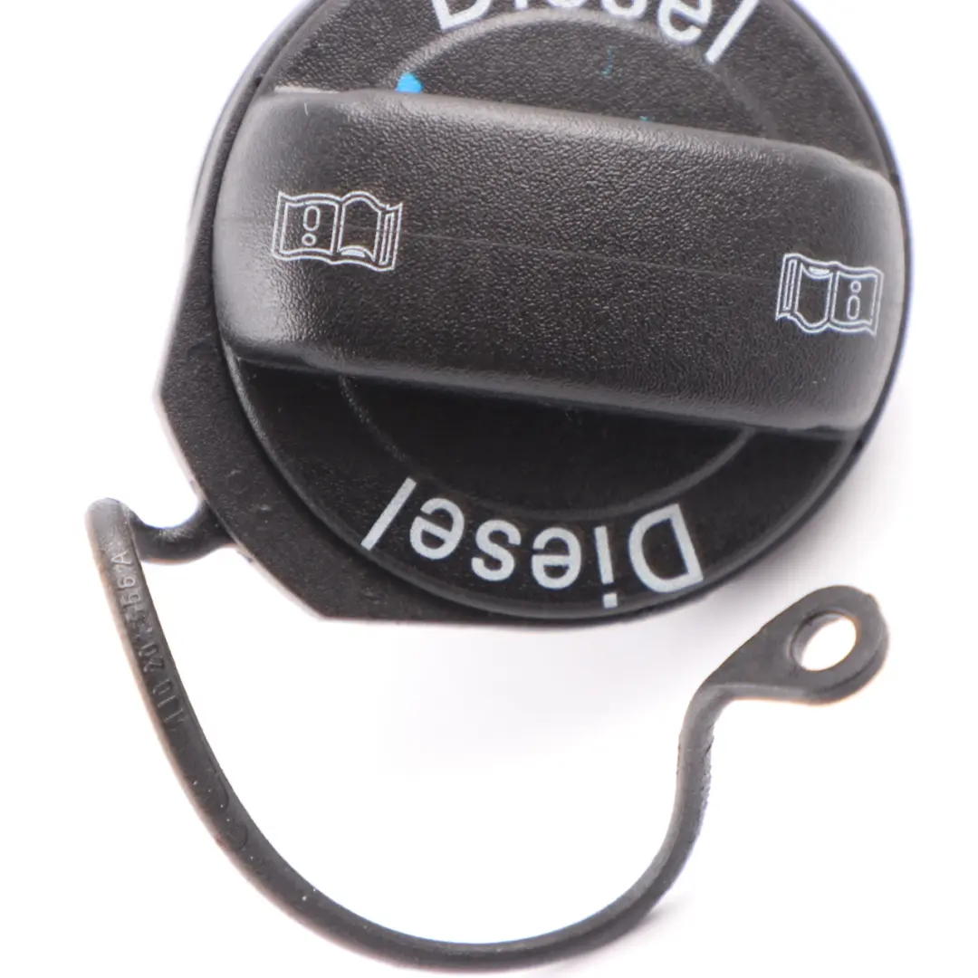  Tappo serbatoio Audi A4 B8 VW Passat B6 Diesel Coperchio nero - SKU 3C0201553F - Numero di parte 3C0201553F