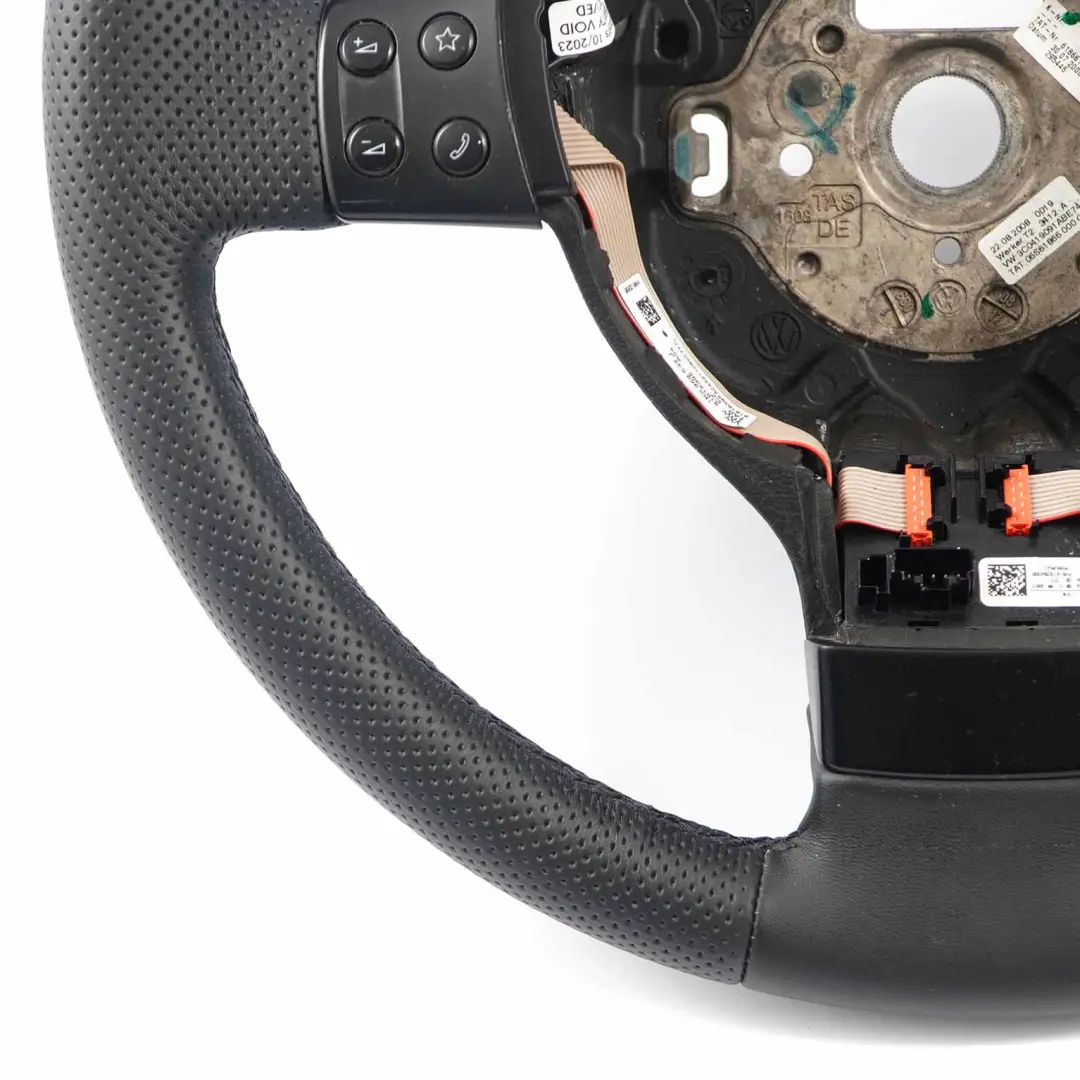 Leather Steering Wheel Multifunction to VW Passat B6 NEW Black with Part number 3C0419091AP VW Passat B6 NEW Black Leather Steering Wheel Multifunction - SKU 3C0419091AP-1 - Part number 3C0419091AP
