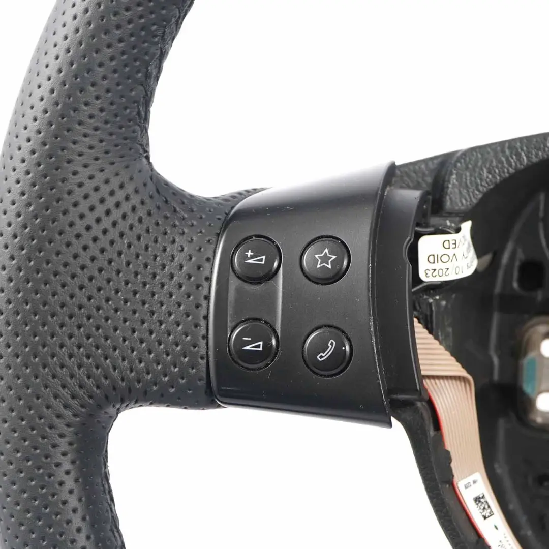 VW Passat B6 NEW Black Leather Steering Wheel Multifunction - SKU 3C0419091AP-1 - Part number 3C0419091AP