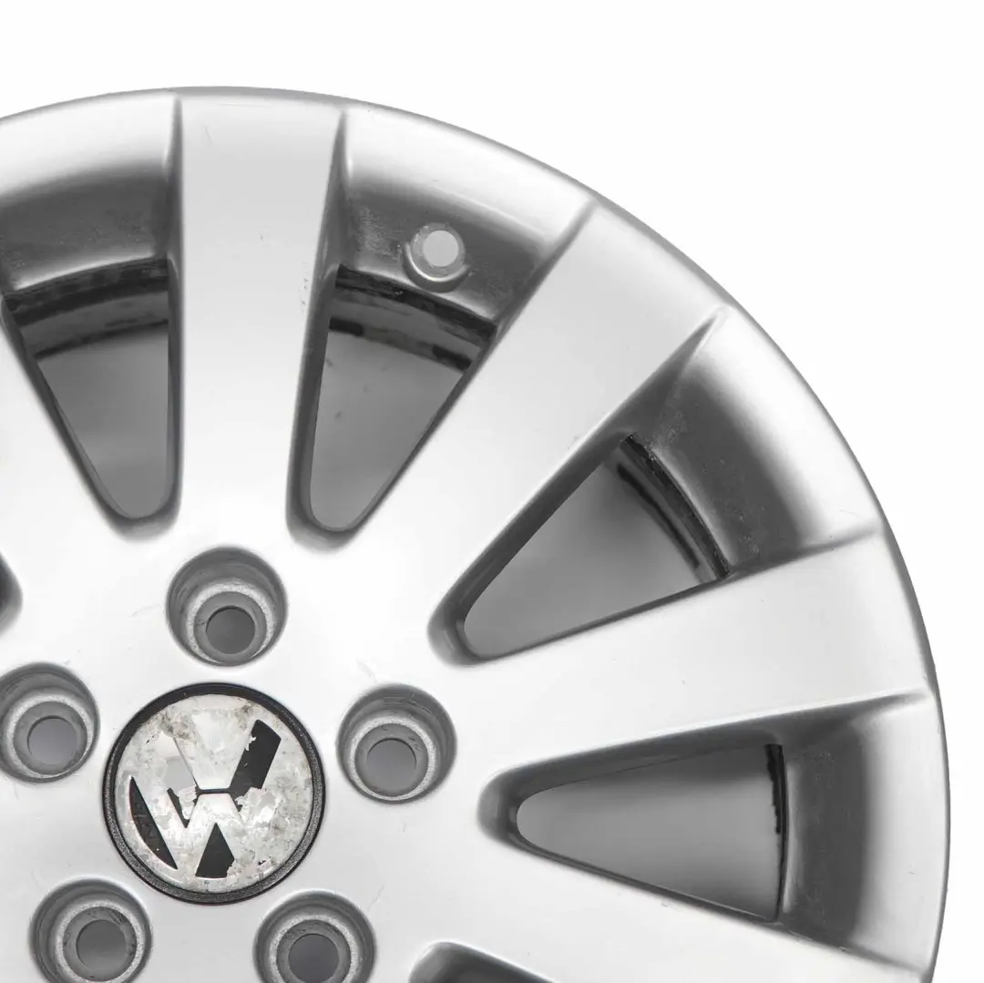 Silberne Leichtmetall felge 16" ET:45 7J VW Volkswagen Passat B6 - SKU 3C0601025-1 - Teilenummer 3C0601025