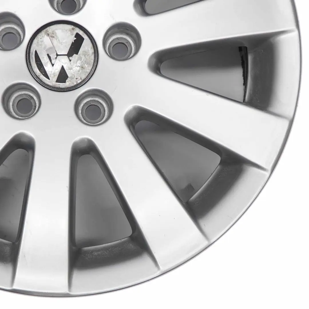 Silberne Leichtmetall felge 16" ET:45 7J VW Volkswagen Passat B6 - SKU 3C0601025-1 - Teilenummer 3C0601025
