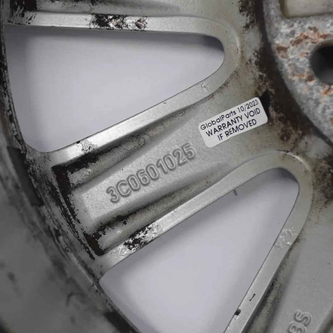 Alloy Wheel Rim 16" ET:45 7J to VW Volkswagen Passat B6 Silver with Part number 3C0601025 VW Volkswagen Passat B6 Silver Alloy Wheel Rim 16" ET:45 7J - SKU 3C0601025-4 - Part number 3C0601025