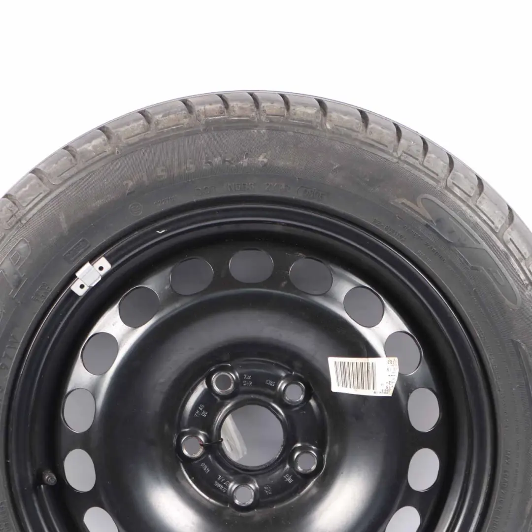 Steel Wheel Rim 16" 7J ET:45 215/55 to VW Volkswagen Passat B6 Black with Part number 3C0601027A VW Volkswagen Passat B6 Black Steel Wheel Rim 16" 7J ET:45 215/55 - SKU 3C0601027A-1 - Part number 3C0601027A