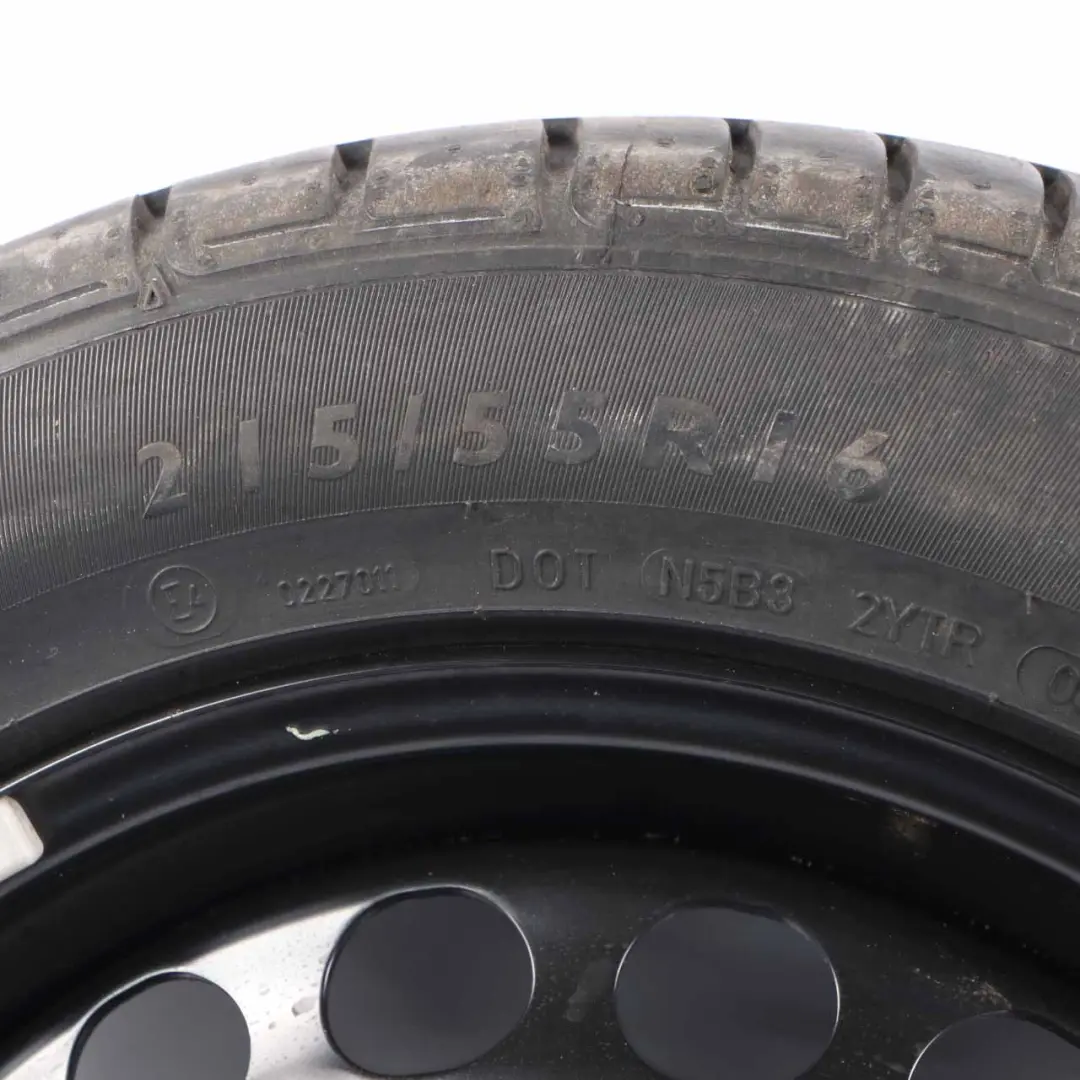 Steel Wheel Rim 16" 7J ET:45 215/55 to VW Volkswagen Passat B6 Black with Part number 3C0601027A VW Volkswagen Passat B6 Black Steel Wheel Rim 16" 7J ET:45 215/55 - SKU 3C0601027A-1 - Part number 3C0601027A