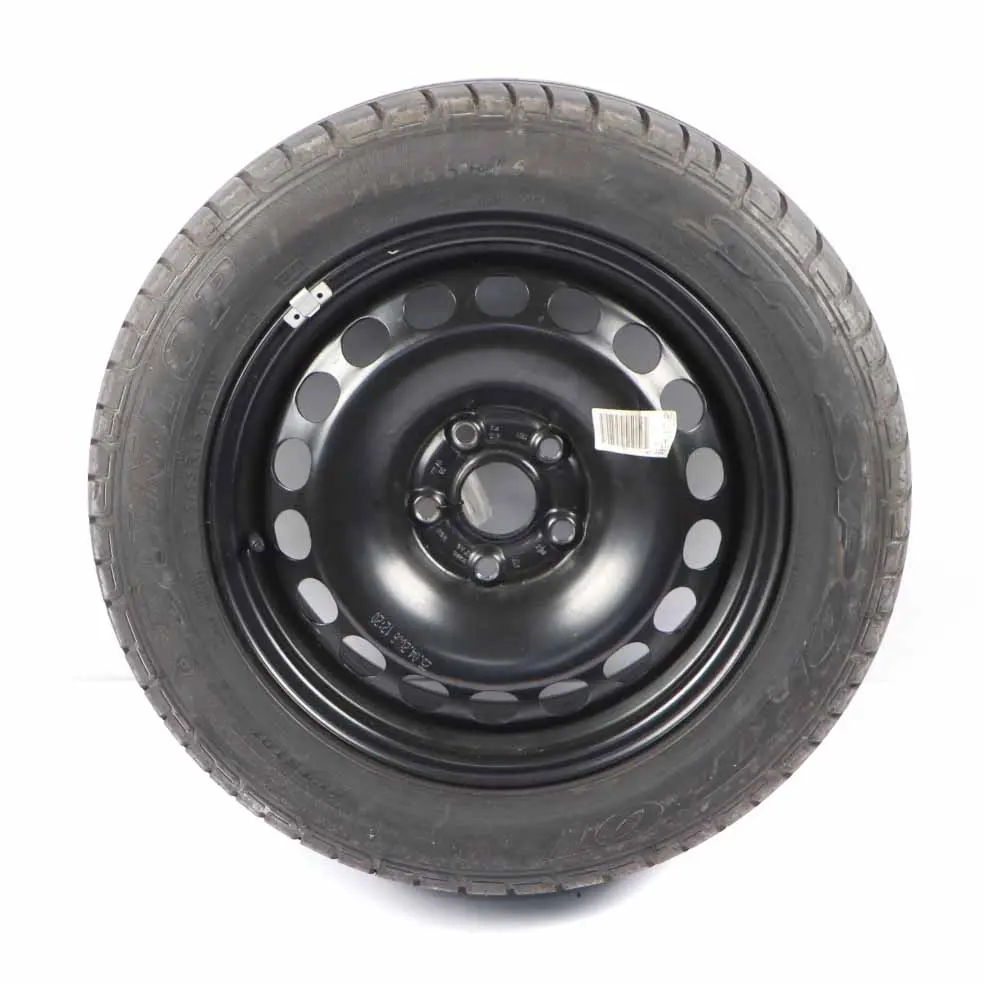 VW Passat B6 Felga Stalowa Czarna 16" ET:45 7J - SKU 3C0601027A - Numer Części 3C0601027A