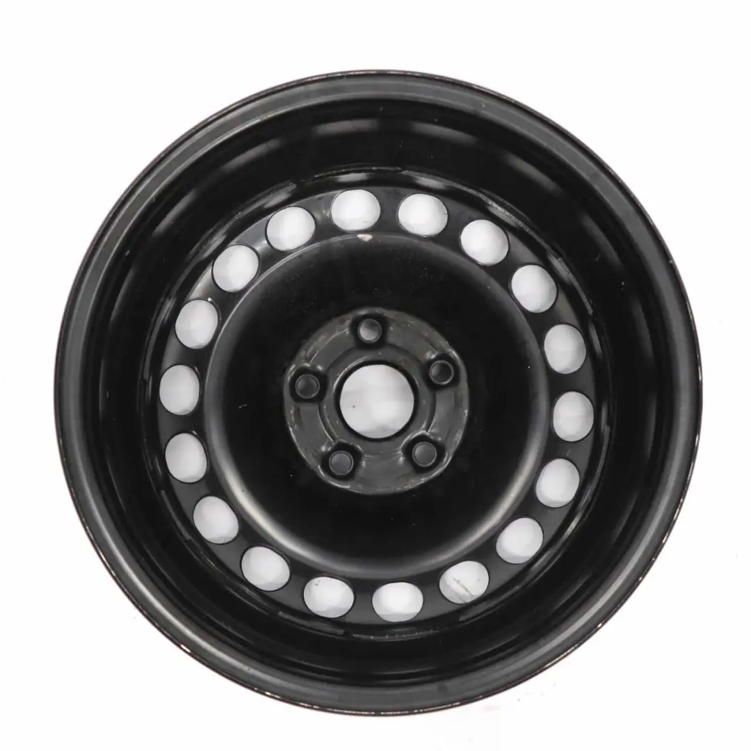 VW Volkswagen Passat B6 Negro Llanta de acero 16" 7J ET:45 5x112 - SKU 3C0601027A - Número de pieza 3C0601027A