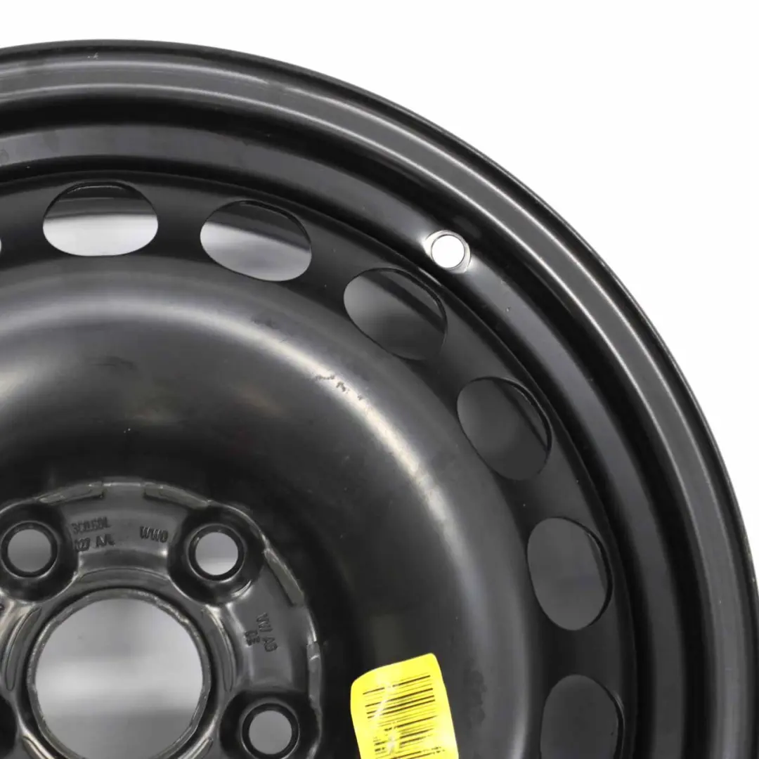 VW Passat B6 Felga Stalowa Czarna 16" ET:45 7J - SKU 3C0601027A - Numer Części 3C0601027A