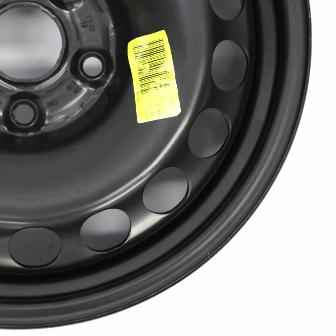 VW Passat B6 Felga Stalowa Czarna 16" ET:45 7J - SKU 3C0601027A - Numer Części 3C0601027A