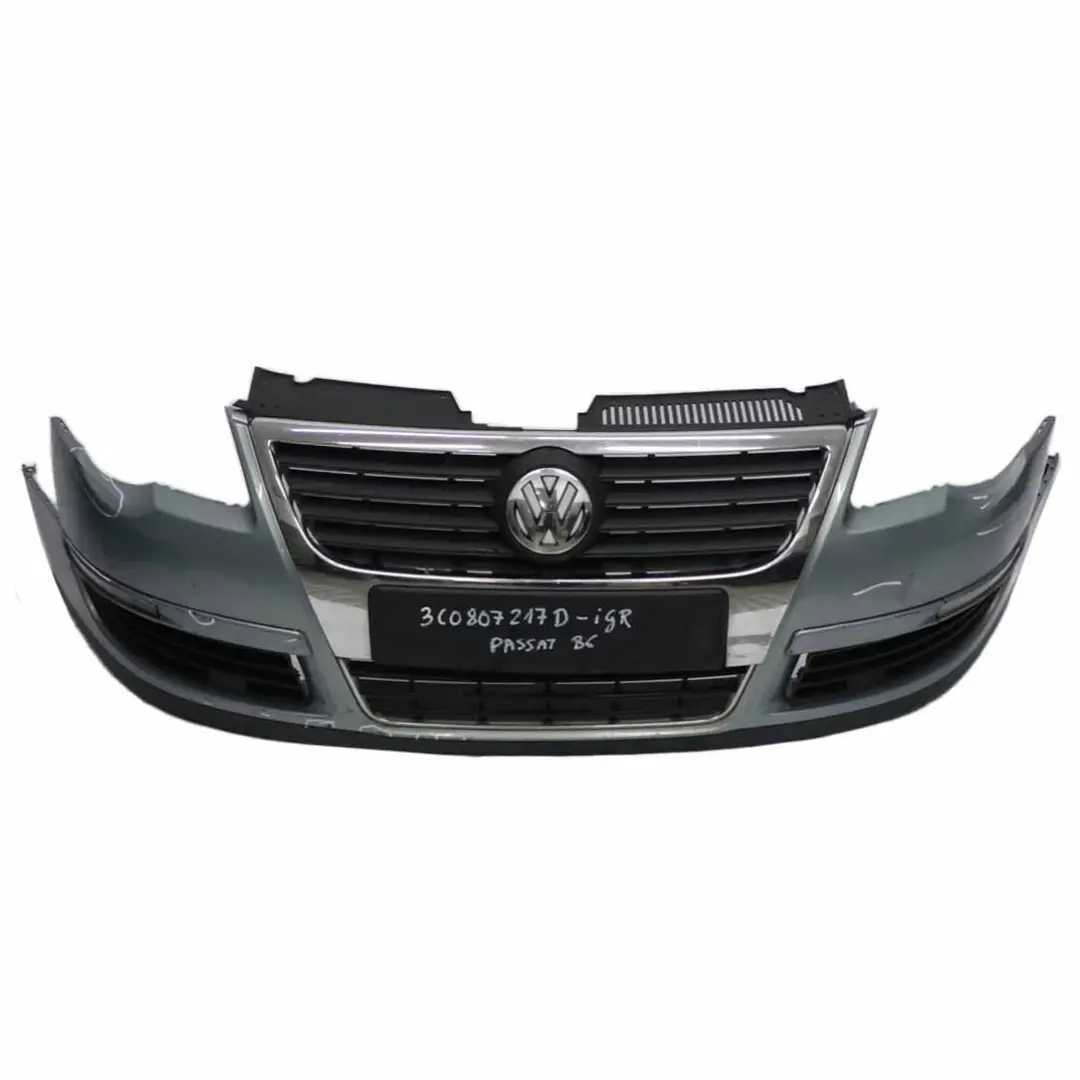 Przedni Zderzak Iron Grey do Volkswagen VW Passat B6 o numerze 3C0807217D Volkswagen VW Passat B6 Przedni Zderzak Iron Grey - SKU 3C0807217D-IGR - Numer Części 3C0807217D
