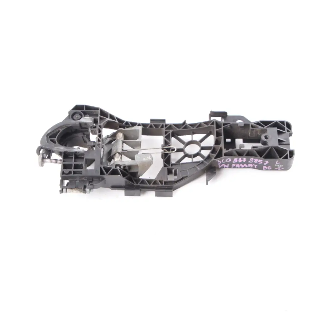 VW Passat B6 Handle Carrier Front Rear Left N/S Door Grab Bracket - SKU 3C0837885J - Part number 3C0837885J