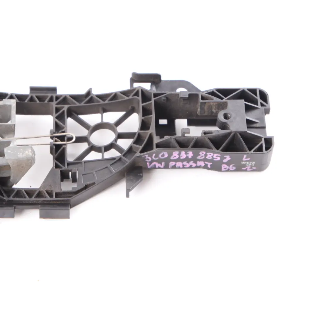 Handle Carrier Front Rear Left N/S Door Grab Bracket to VW Passat B6 with Part number 3C0837885J VW Passat B6 Handle Carrier Front Rear Left N/S Door Grab Bracket - SKU 3C0837885J - Part number 3C0837885J