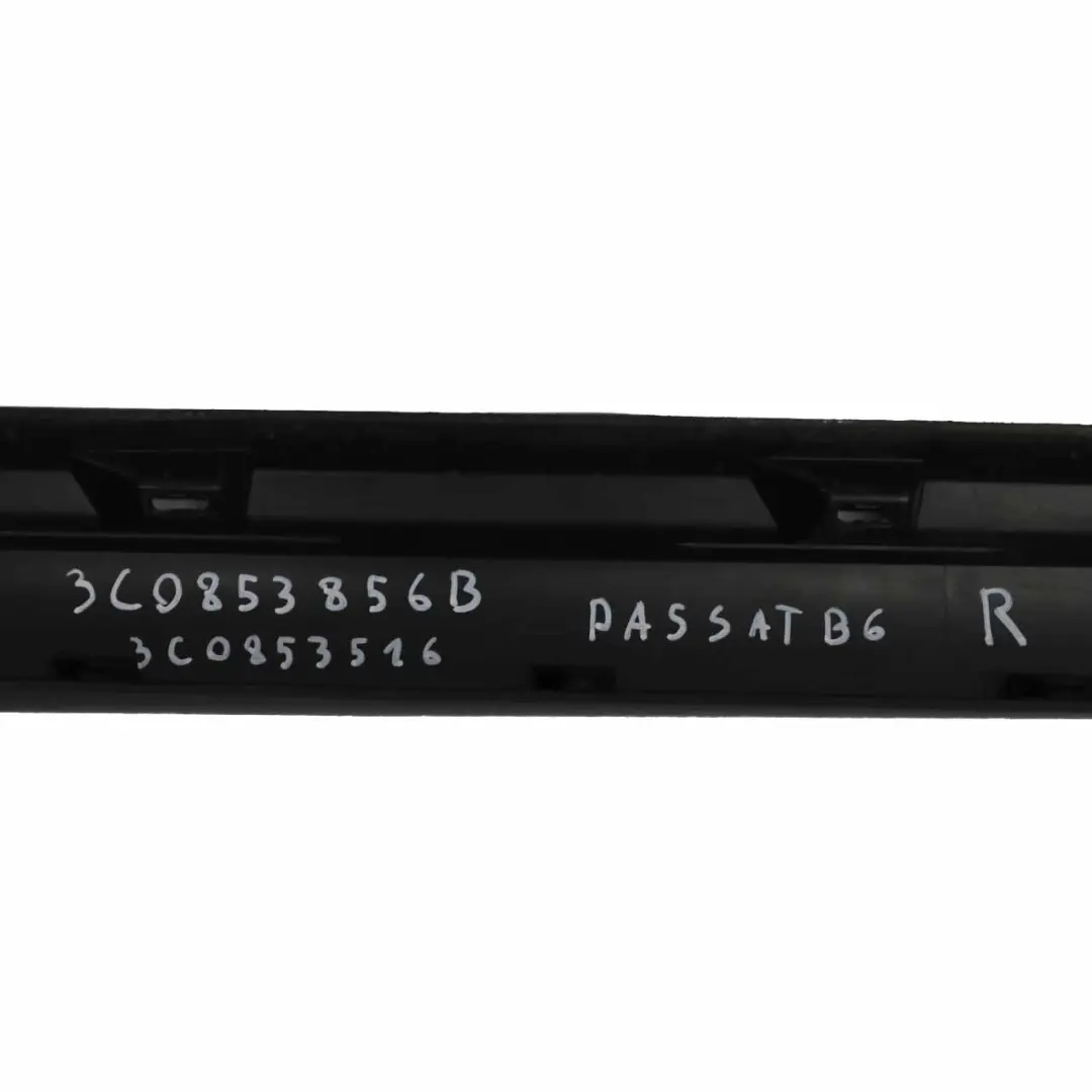 Volkswagen Passat B6 Próg Listwa Nakładka Prawa - SKU 3C0853856B - Numer Części 3C0853856B
