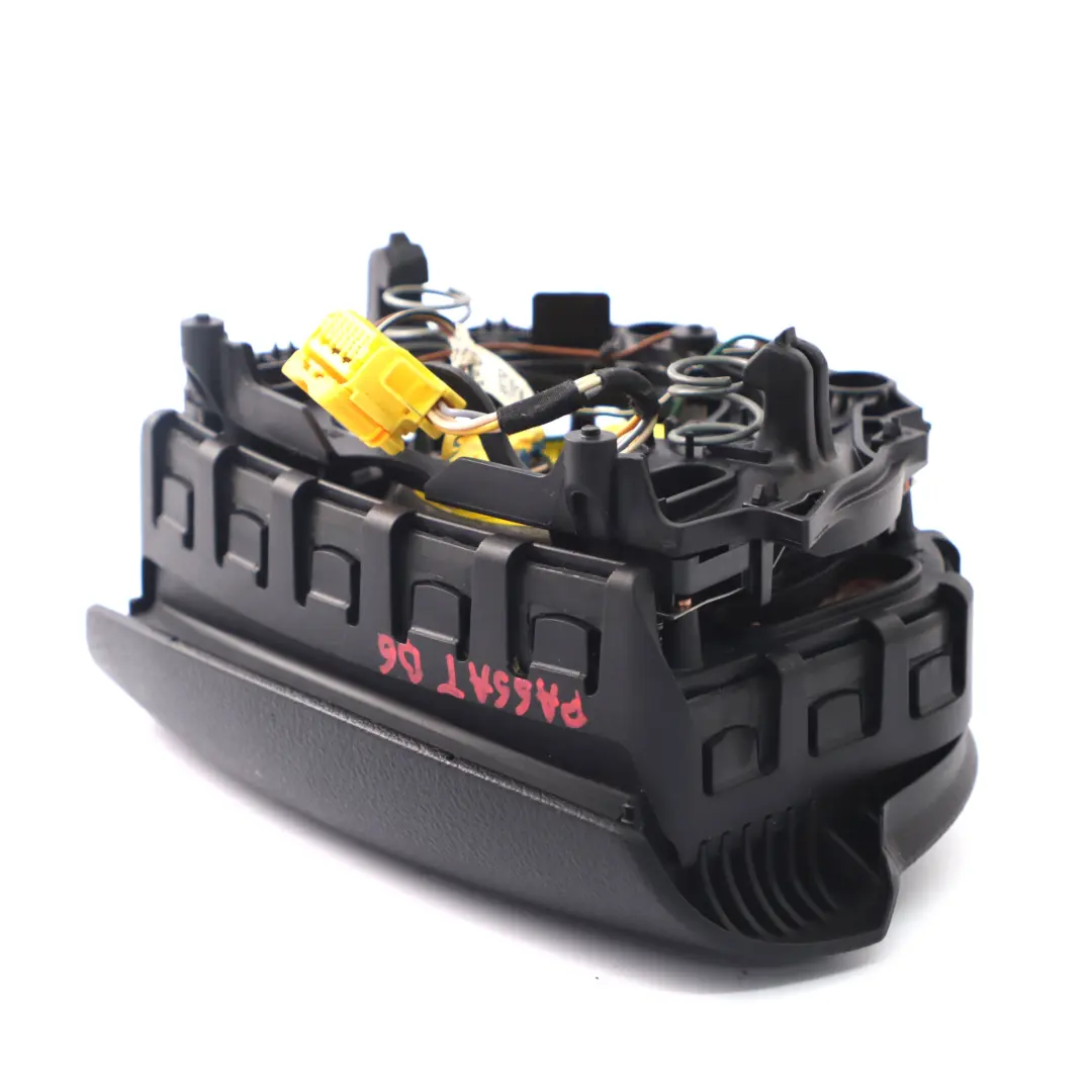 VW Volkswagen Passat B6 Steering Wheel Air Module Driver Side Black - SKU 3C0880201AH - Part number 3C0880201AH