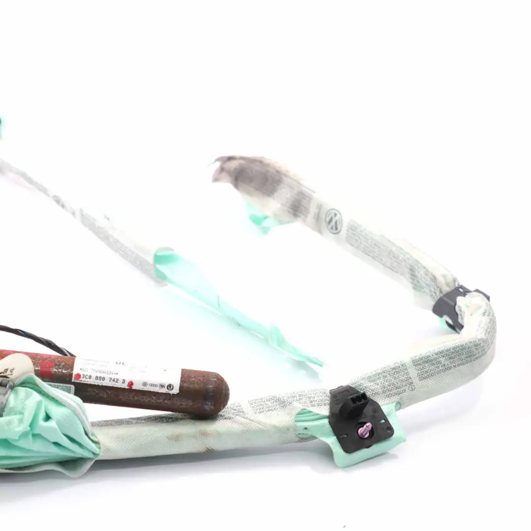 VW Volkswagen Passat B6 Head Roof Airbag Curtain Right O/S Air Bag - SKU 3C0880742D - Part number 3C0880742D