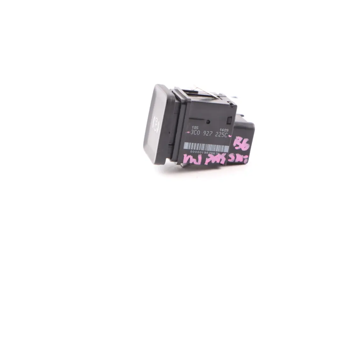 VW Volkswagen B6 Handbrake Switch Electric Parking Brake Button - SKU 3C0927225C - Part number 3C0927225C