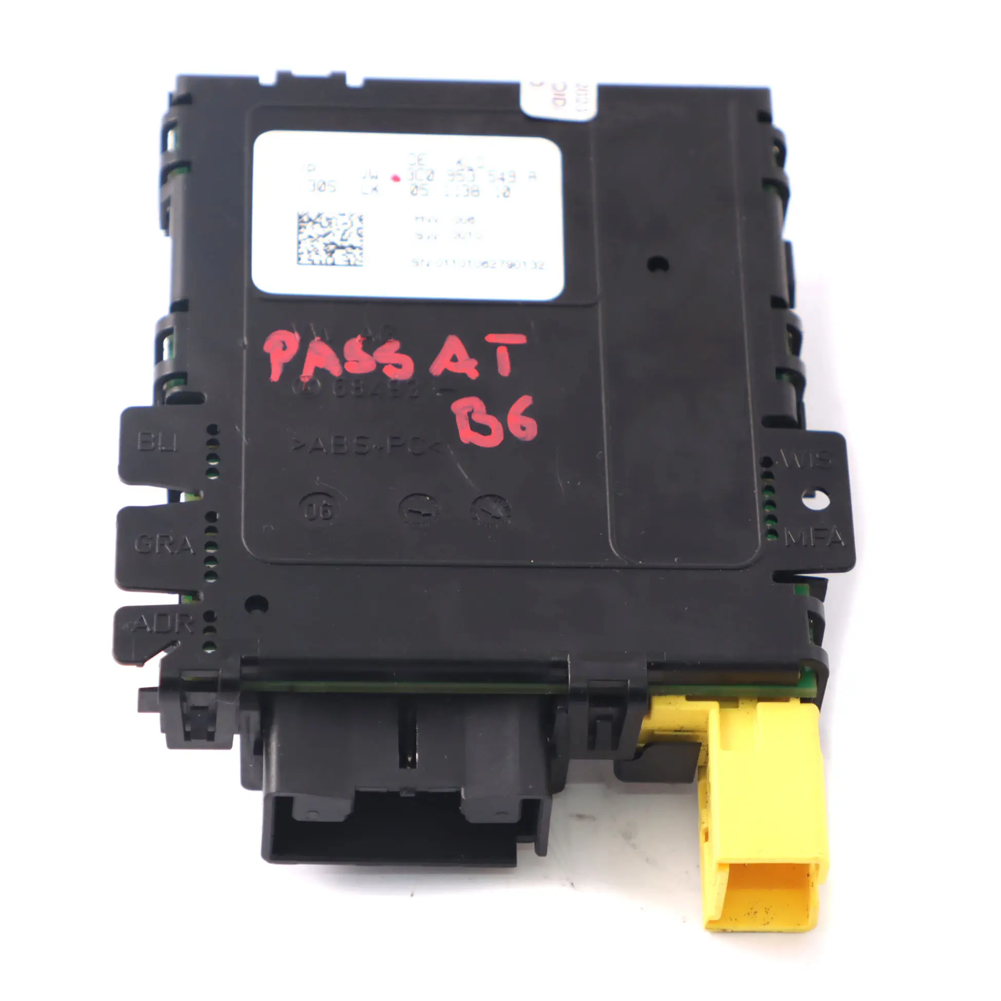 VW Passat B6 Steering Wheel Steering Column Control Module 3C0953549A