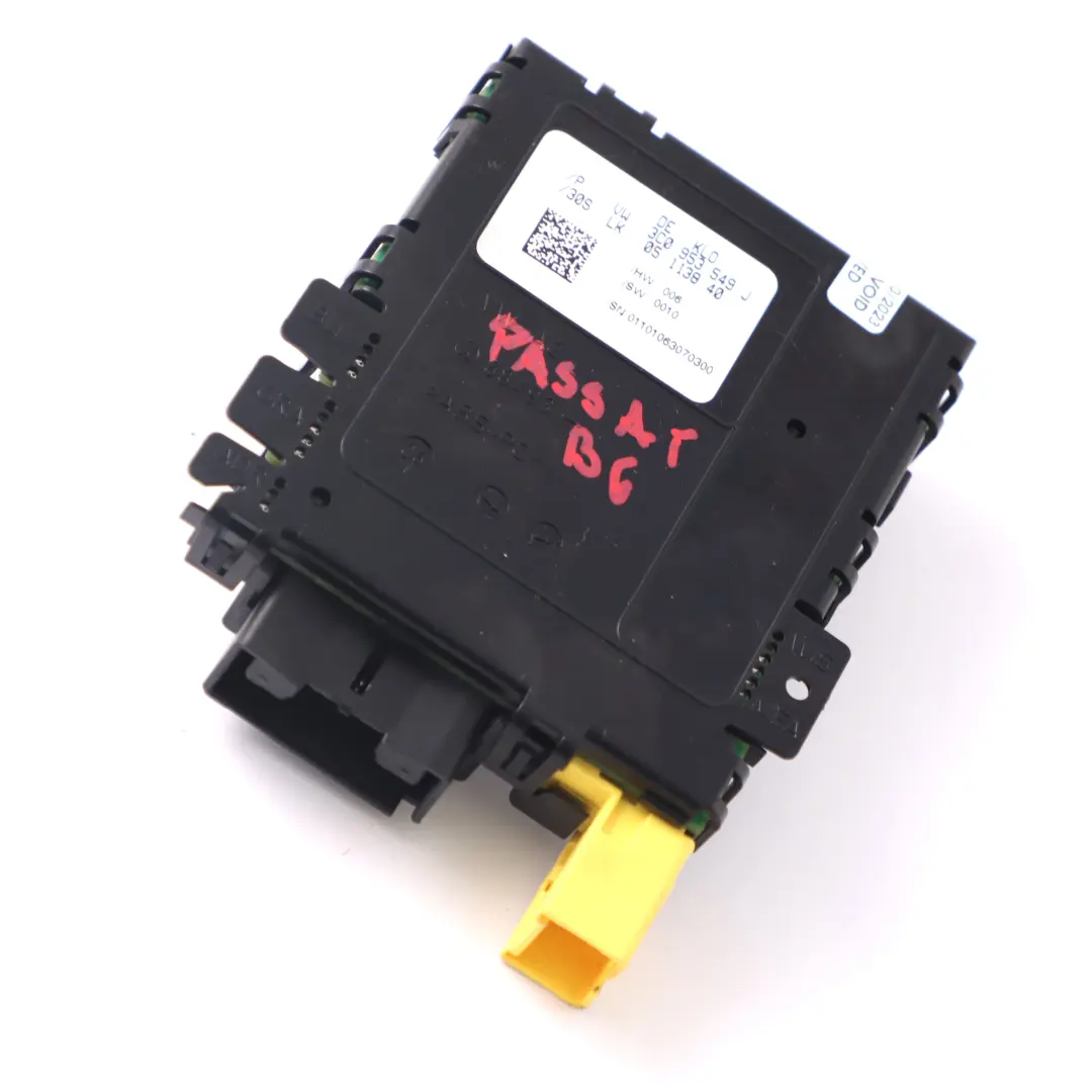 Modulo di controllo della colonna dello sterzo per VW Passat B6 con numero di parte 3C0953549J VW Passat B6 Modulo di controllo della colonna dello sterzo - SKU 3C0953549J - Numero di parte 3C0953549J