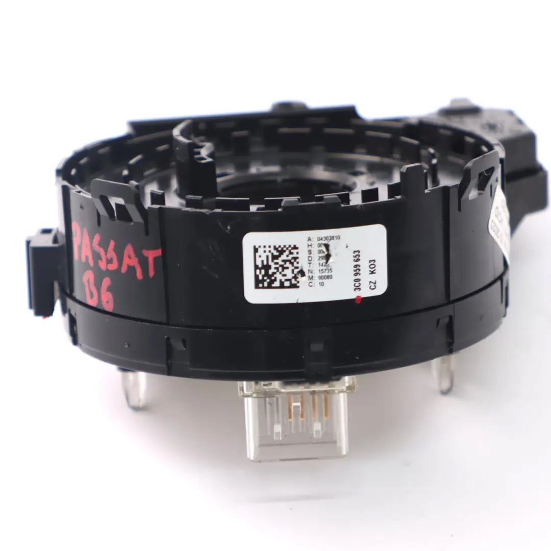 Lenkrad Uhr Feder Schleifring Lenksäule für VW Volkswagen Passat B6 mit Teilenummer 3C0959653 VW Volkswagen Passat B6 Lenkrad Uhr Feder Schleifring Lenksäule - SKU 3C0959653 - Teilenummer 3C0959653