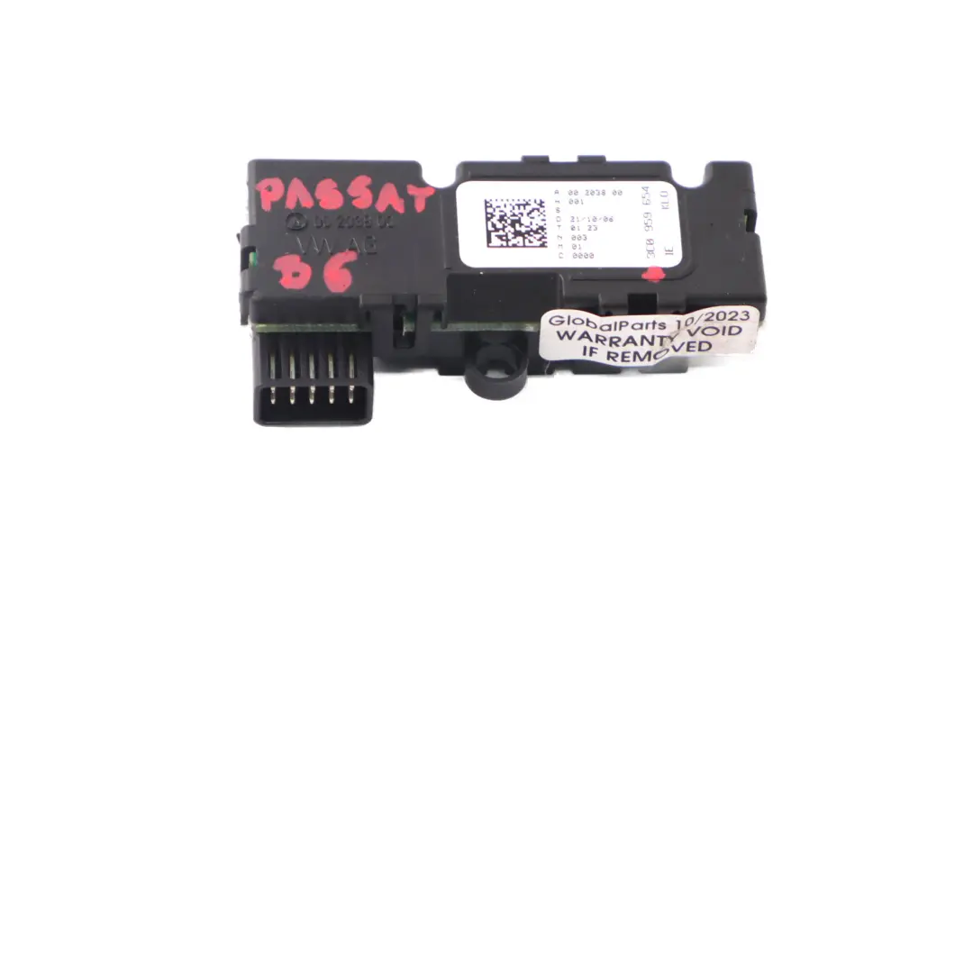 Sensore di angolo della colonna dello sterzo per VW Volkswagen Passat B6 con numero di parte 3C0959654 VW Volkswagen Passat B6 Sensore di angolo della colonna dello sterzo - SKU 3C0959654 - Numero di parte 3C0959654