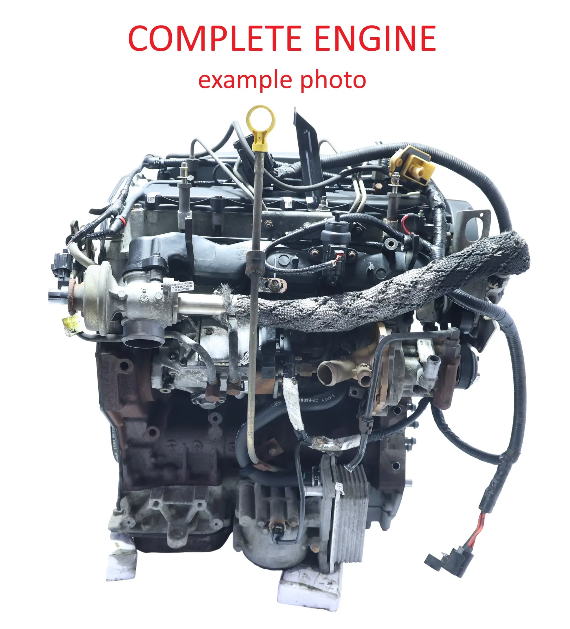 Ford Transit Mk6 Motor Desnudo 2.0 DI F3FA 86HP 59 000km, GARANTÍA