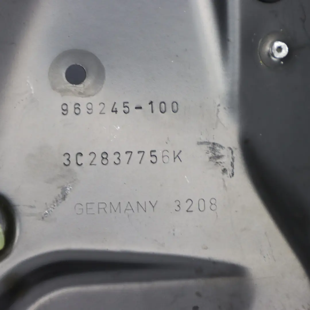 VW Passat B6 Porta alzacristalli Porta anteriore destra Pannello 3C2837756K - SKU 3C2837462H - Numero di parte 3C2837462H