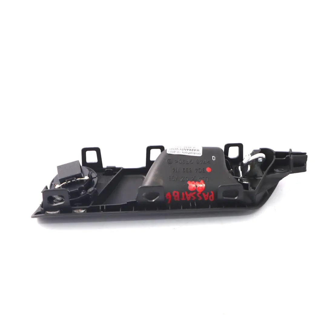 VW Volkswagen Passat B6 Panel puerta interior trasero derecho Grab - SKU 3C4839114 - Número de pieza 3C4839114