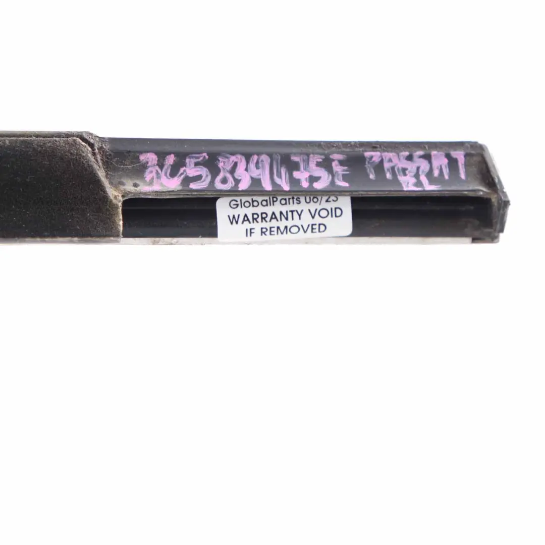 Door Window Seal Volkswagen VW Passat B6 Rear Left N/S Trim Strip Chrome to with Part number 3C5839475E Door Window Seal Volkswagen VW Passat B6 Rear Left N/S Trim Strip Chrome - SKU 3C5839475E - Part number 3C5839475E