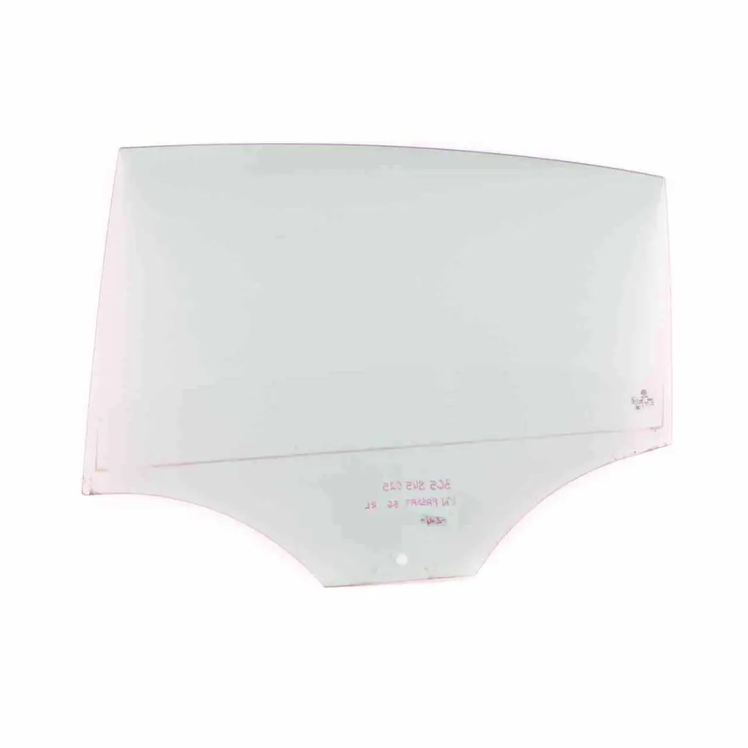 Window Glass Rear Door Left N/S Glazing AS2 to Volkswagen VW Passat B6 with Part number 3C5845025 Volkswagen VW Passat B6 Window Glass Rear Door Left N/S Glazing AS2 - SKU 3C5845025 - Part number 3C5845025