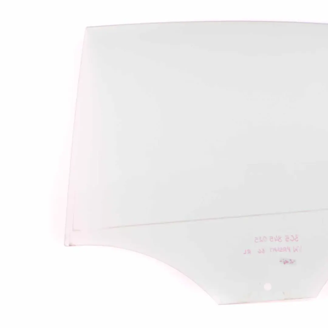 Window Glass Rear Door Left N/S Glazing AS2 to Volkswagen VW Passat B6 with Part number 3C5845025 Volkswagen VW Passat B6 Window Glass Rear Door Left N/S Glazing AS2 - SKU 3C5845025 - Part number 3C5845025
