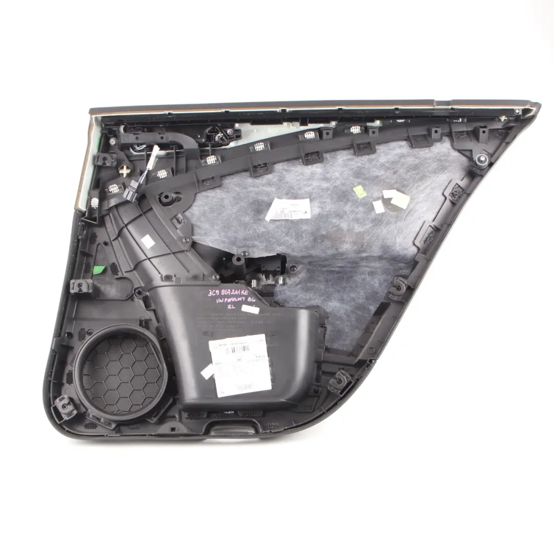  Door Card Volkswagen VW Touran 1T Rear Left N/S Door Trim Panel Leather - SKU 3C5867211KE - Part number 3C5867211KE
